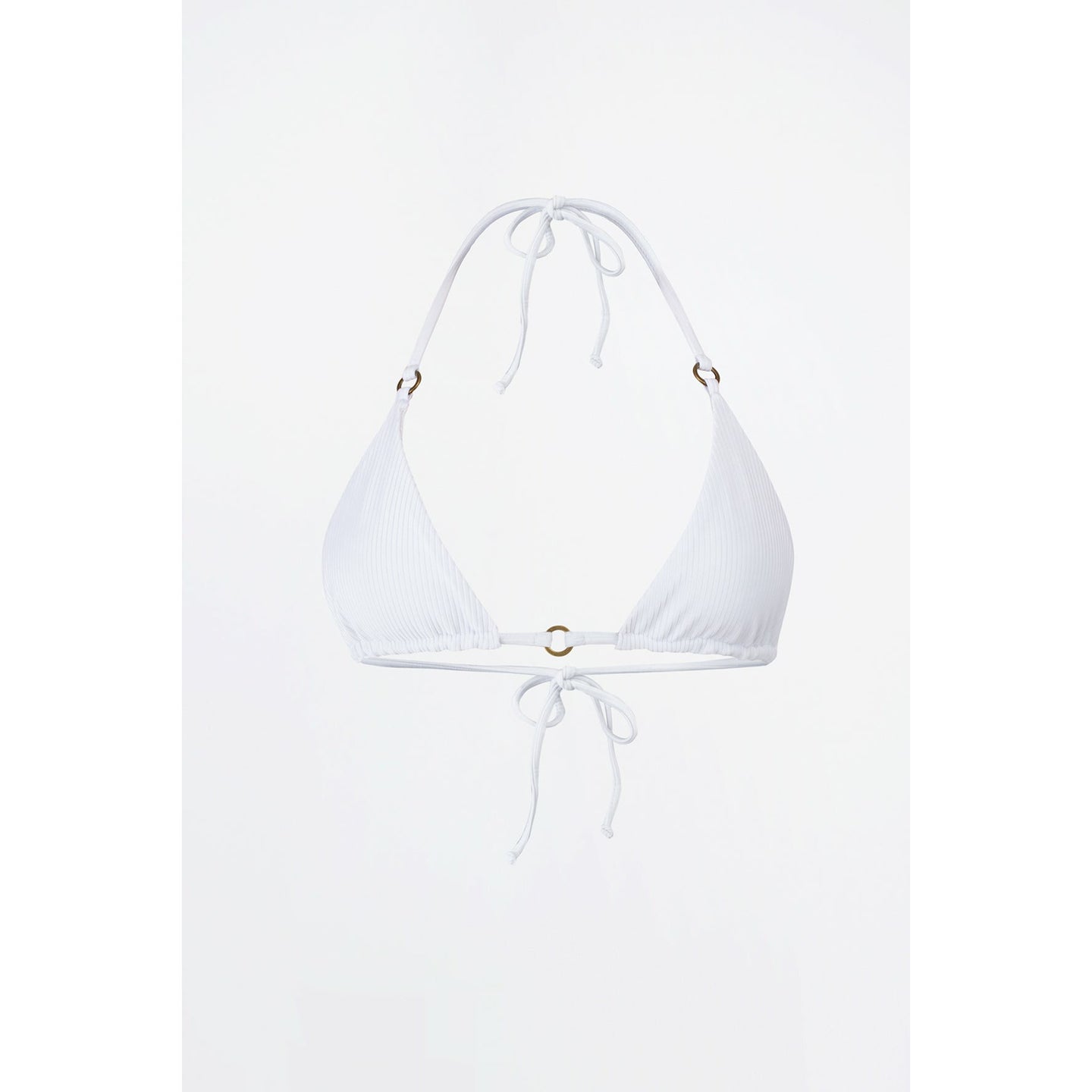 Marley White Ribbed Top