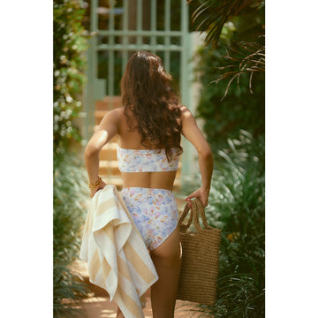 Jagger Pastel Floral High-Waisted Bottoms